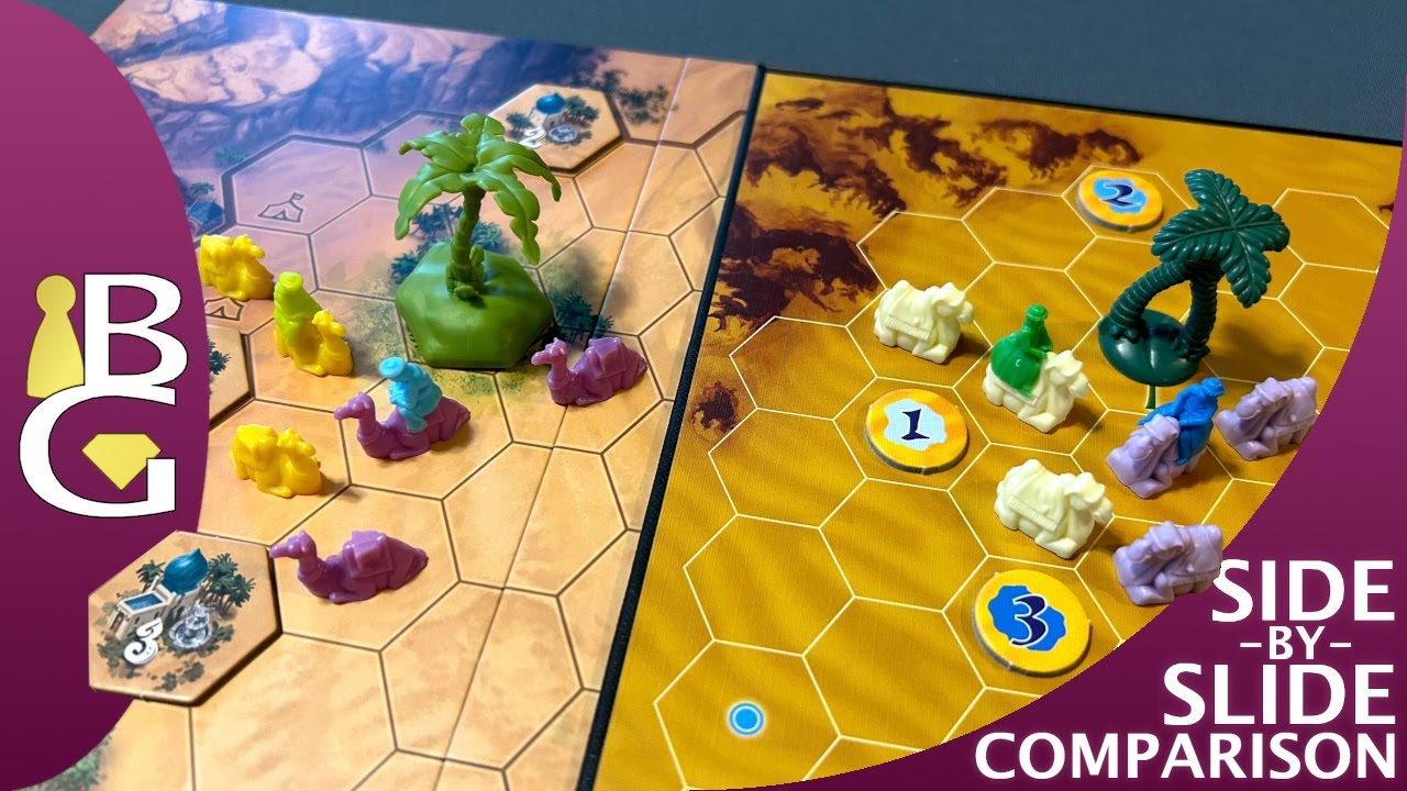 Through the Desert — Side-by-Slide Board Game Comparison 👥
