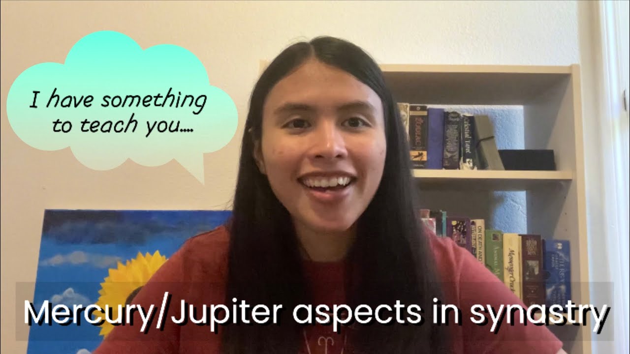 Mercury/Jupiter aspects in synastry