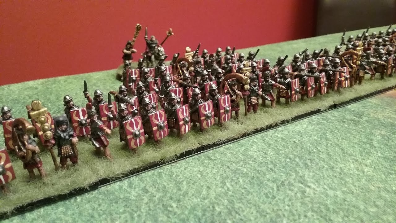 Hail Caesar Battle Report  - Imperial Romans vs Parthians 400pts (Test Game)