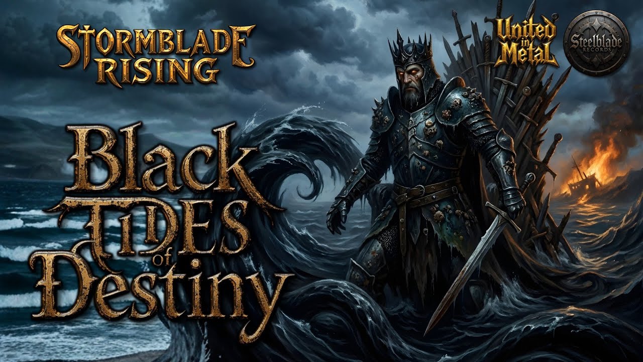 Stormblade Rising - Black Tides of Destiny (Single from the 3rd. Album: Warrior Kings)