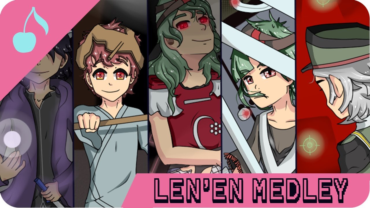 [Len'en Remix] All stage 5 bosses Mash-up