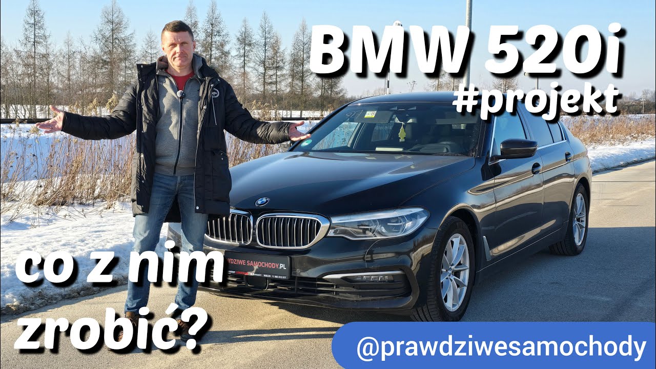 #PROJEKT: BMW 520i G30 z dziwną specyfikacją, przerabiamy czy zostawiamy serię? @prawdziwesamochody
