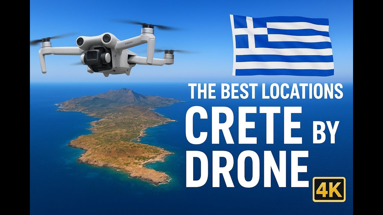 Stunning Crete Drone Adventure: Breathtaking Views & Hidden Gems!