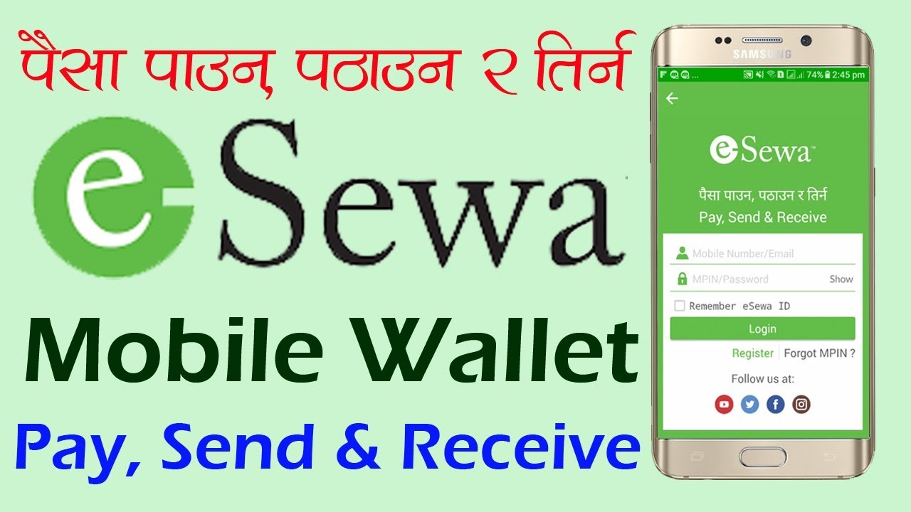 How To Create eSewa Mobile Wallet (Nepal) - Pay, Send & Receive Money [In Nepali]