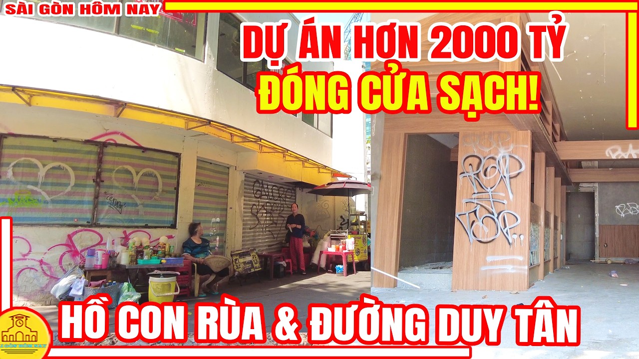 ĐÓNG CỬA SẠCH! Dự Án NGÀN TỈ NGAY TRUNG TÂM Sài Gòn | Hồ Con Rùa & Đường Duy Tân | Sài Gòn Hôm Nay