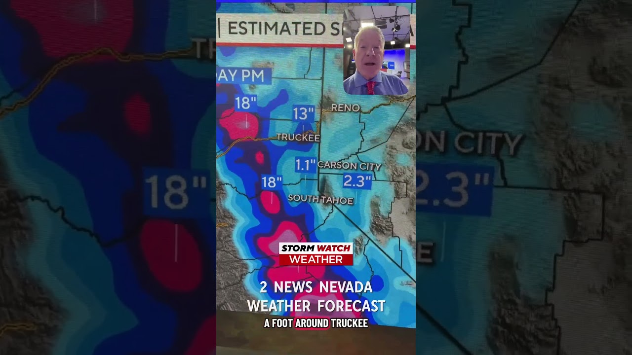 2 News Nevada: Предупреждение о шторме, прогноз погоды