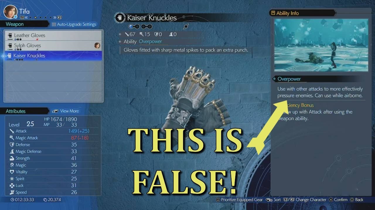 The misunderstood purpose of Tifas' Overpower Ability in FFVII Rebirth