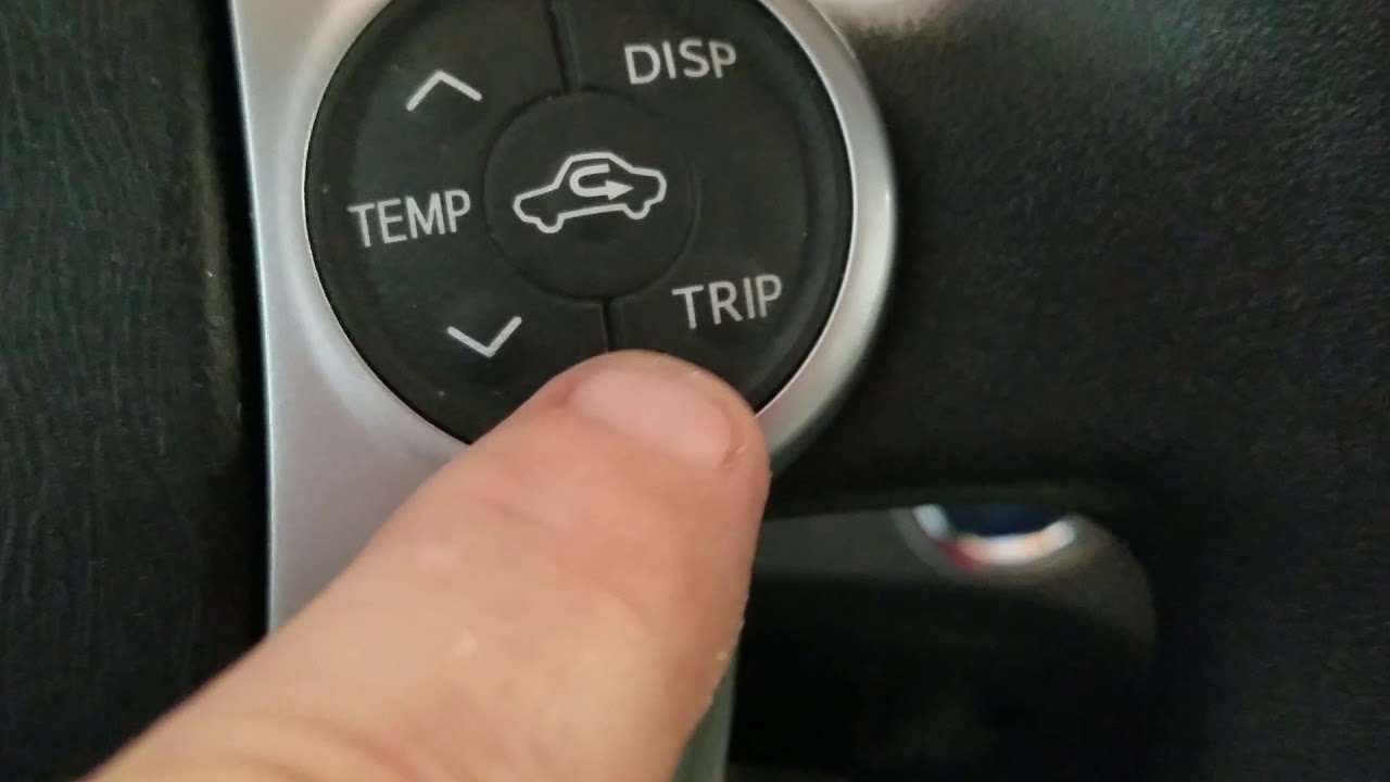Как сбросить индикатор технического обслуживания на Toyota Prius 2012 года