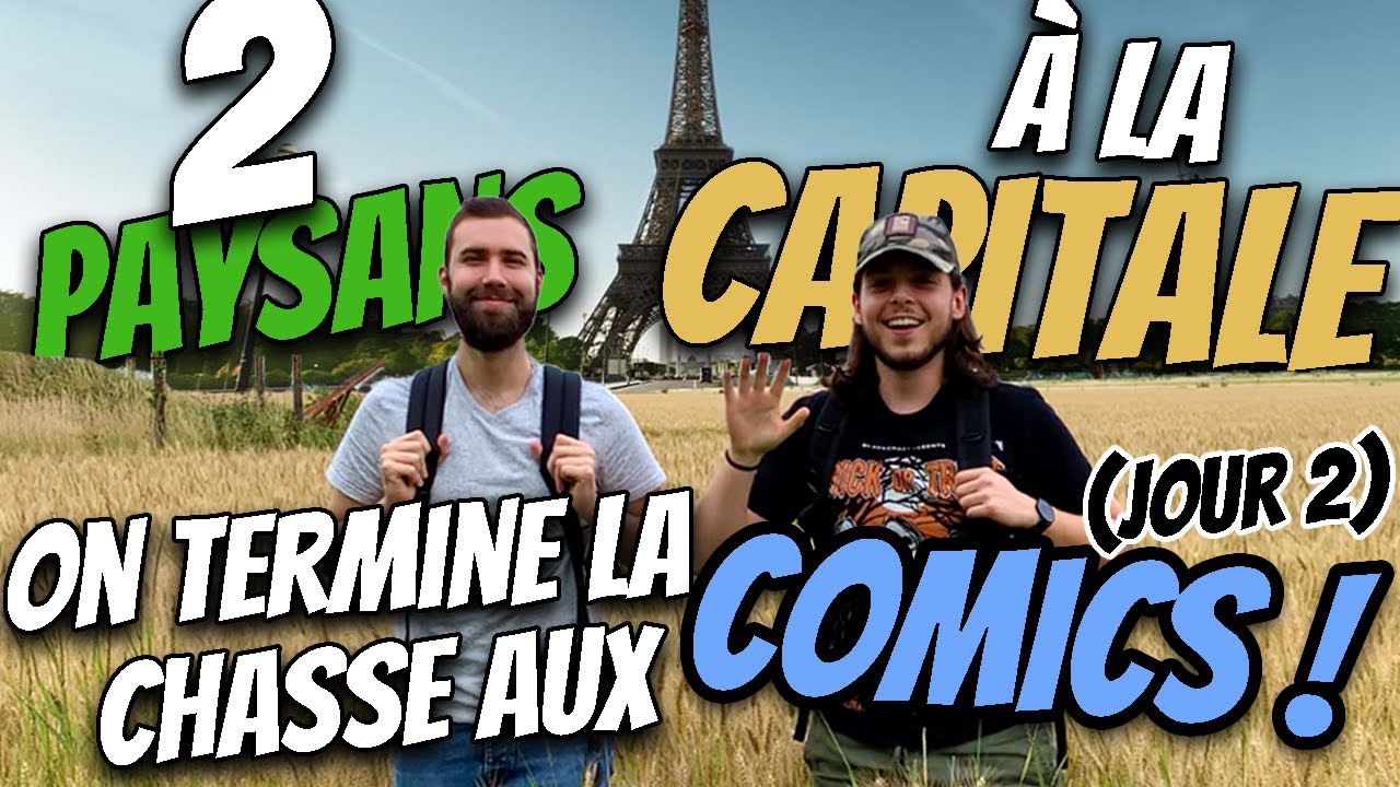 UN VLOG ACHATS COMICS À BASE DE BELLES TROUVAILLES ! - VLOG PARIS #2
