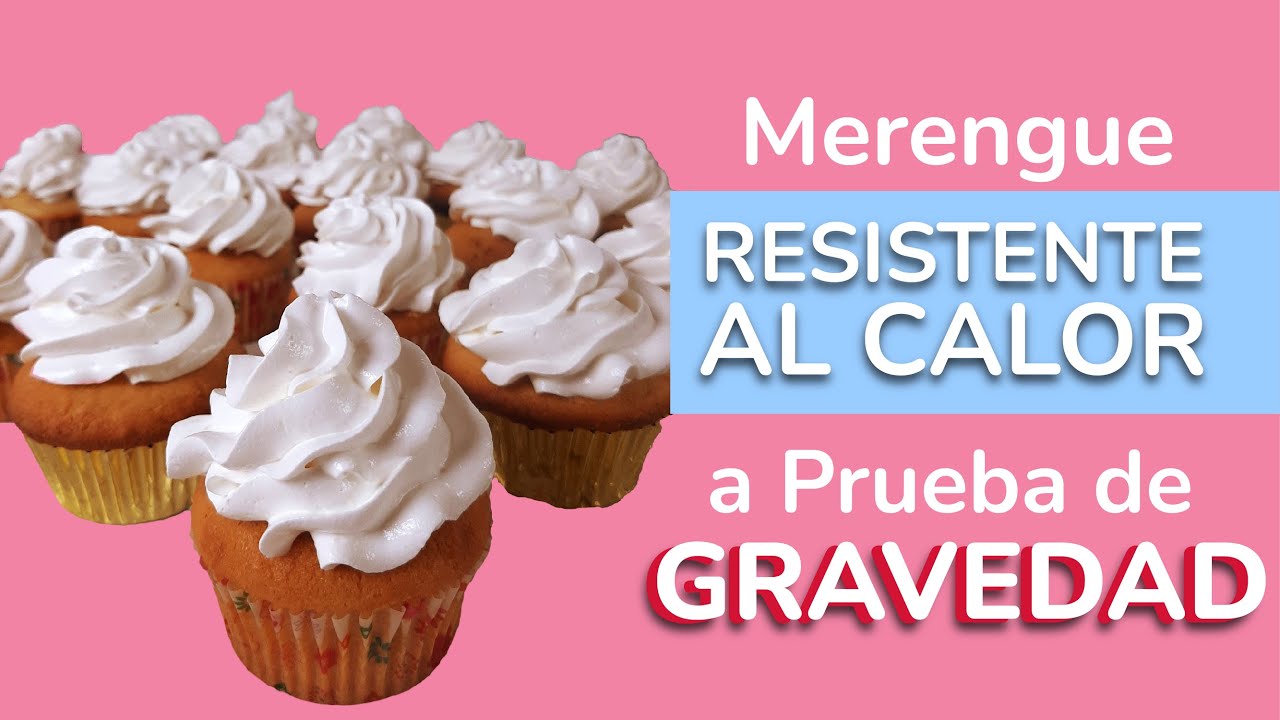 La receta de MERENGUE A PRUEBA DE GRAVEDAD 🔥 RESISTENTE AL CALOR 🔥 TÉCNICA SIN TERMÓMETRO 💖