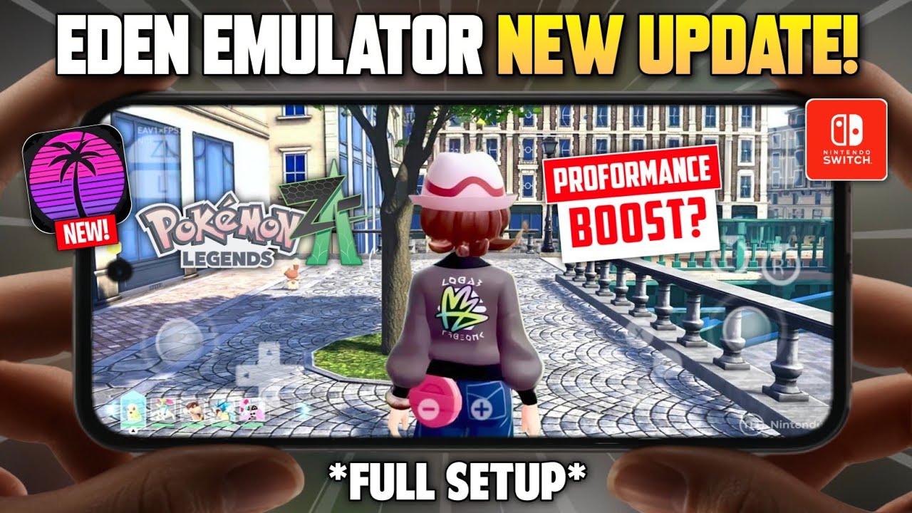 🔥 New Eden V4-Rc1 Switch Emulator! - BIG Update | Full Setup, Best Settings & Gameplay