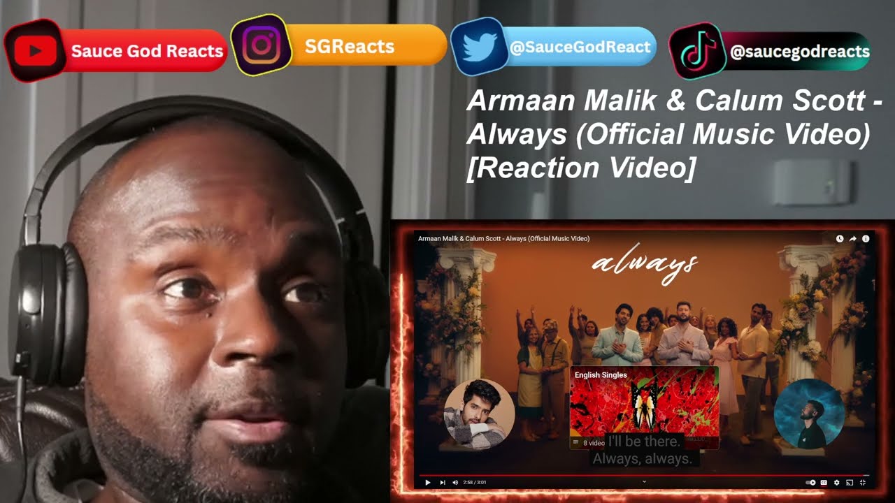 Armaan Malik & Calum Scott - Always (Official Music Video)| REACTION