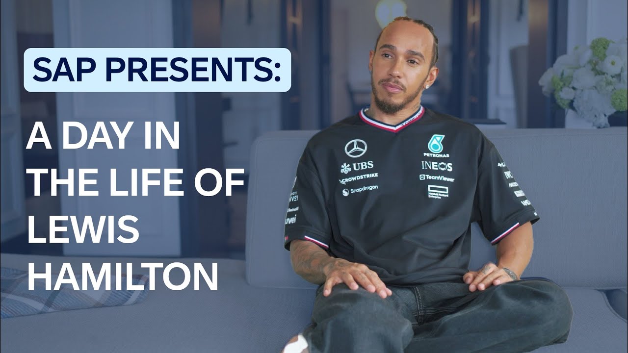 A day in the life of Lewis Hamilton