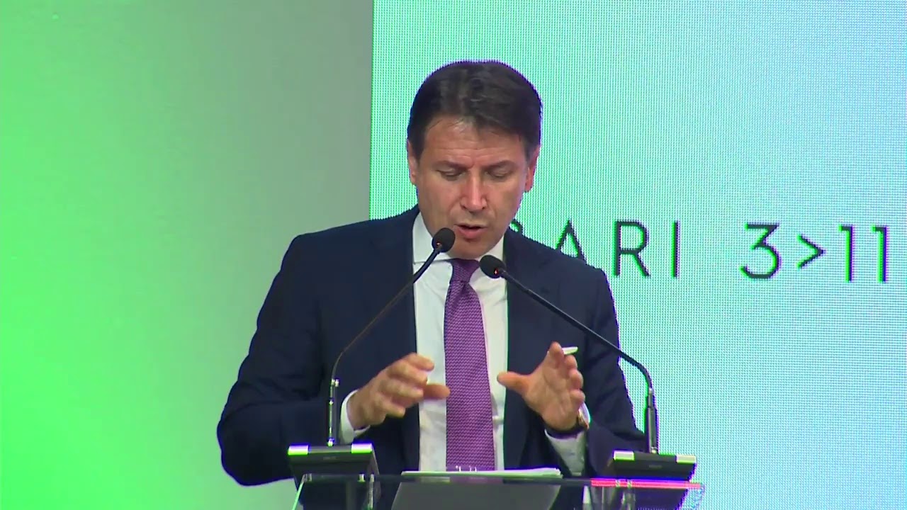 Il Presidente Conte all'84ª edizione della Fiera del Levante