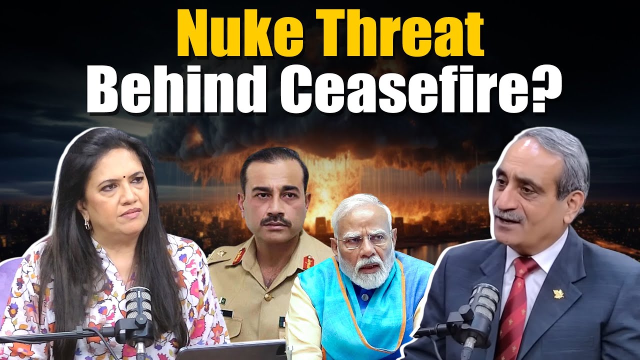 Nuclear Threat Behind India–Pakistan Ceasefire? | Lt Gen Satish Dua (Retd)