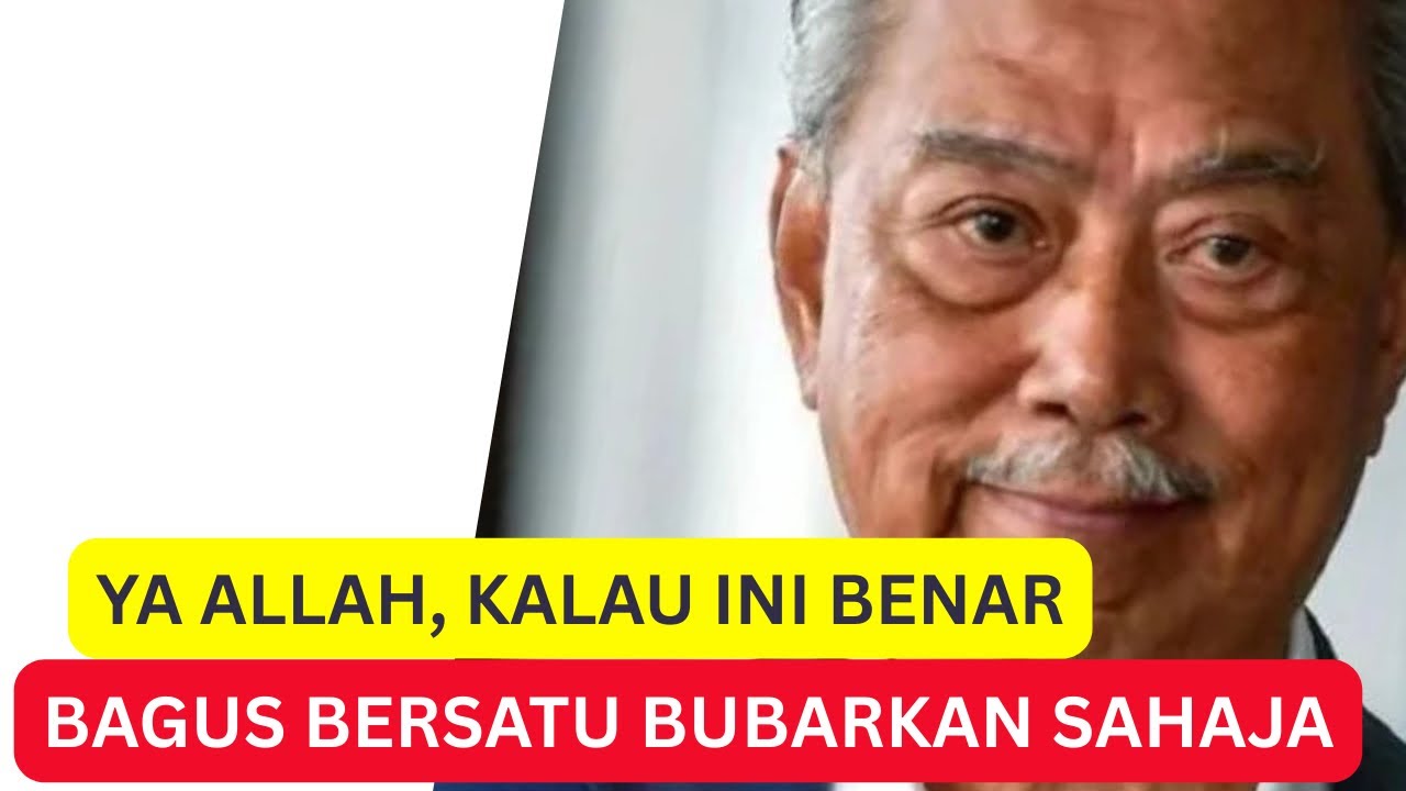 Kalau ini BENAR : BERSATU SAH BAKAL BUBAR