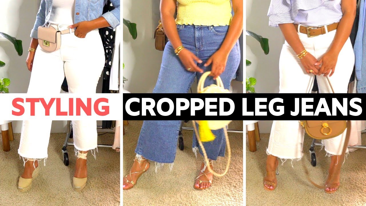 How To Style Cropped Leg Jeans For Curvy Girls