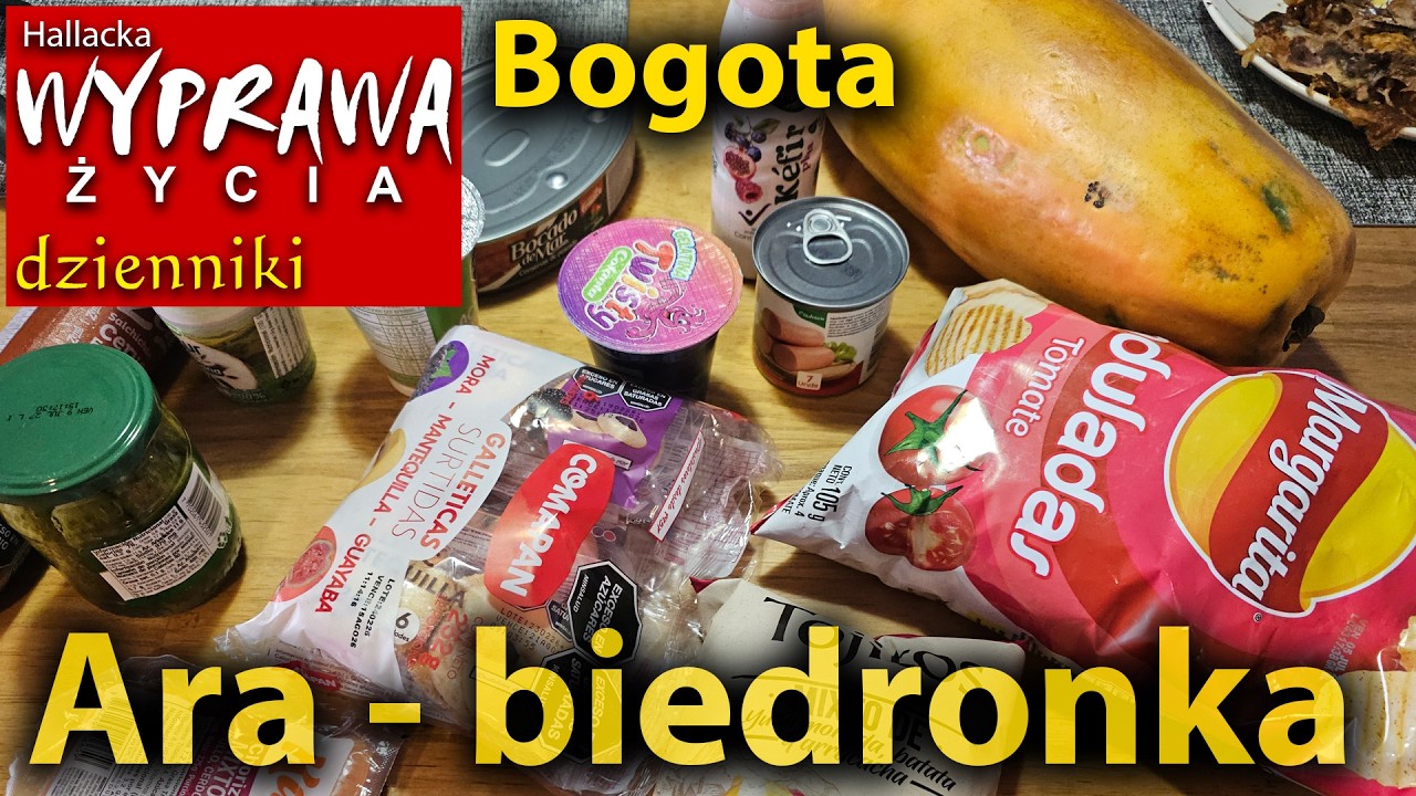 Kolumbijska biedronka czyli Ara - test produktów - Bogota
