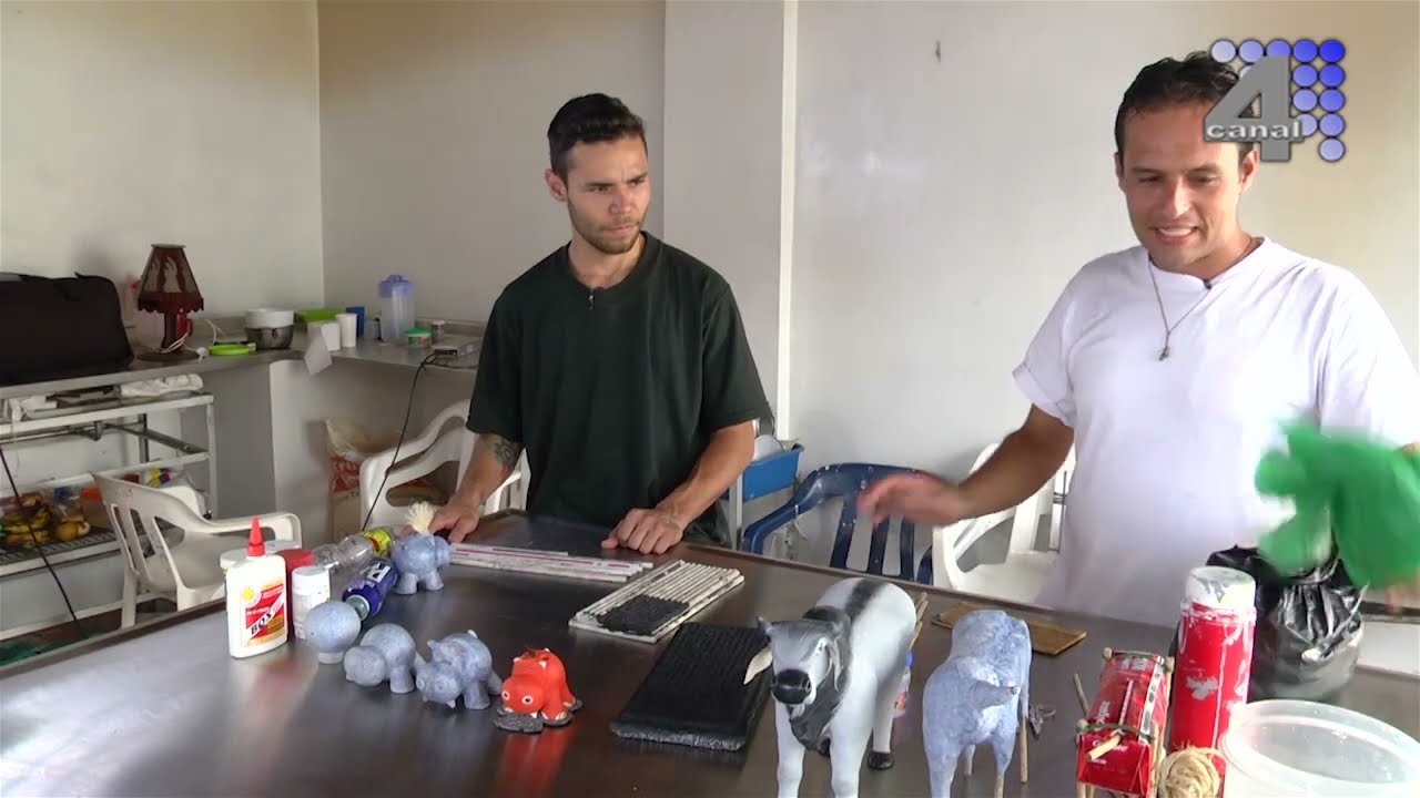 ARTES Y OFICIOS  - SAMUEL - Artesanias Con Papel Reciclado - CENTRO PENITENCIARIO DE CIUDAD BOLÍVAR