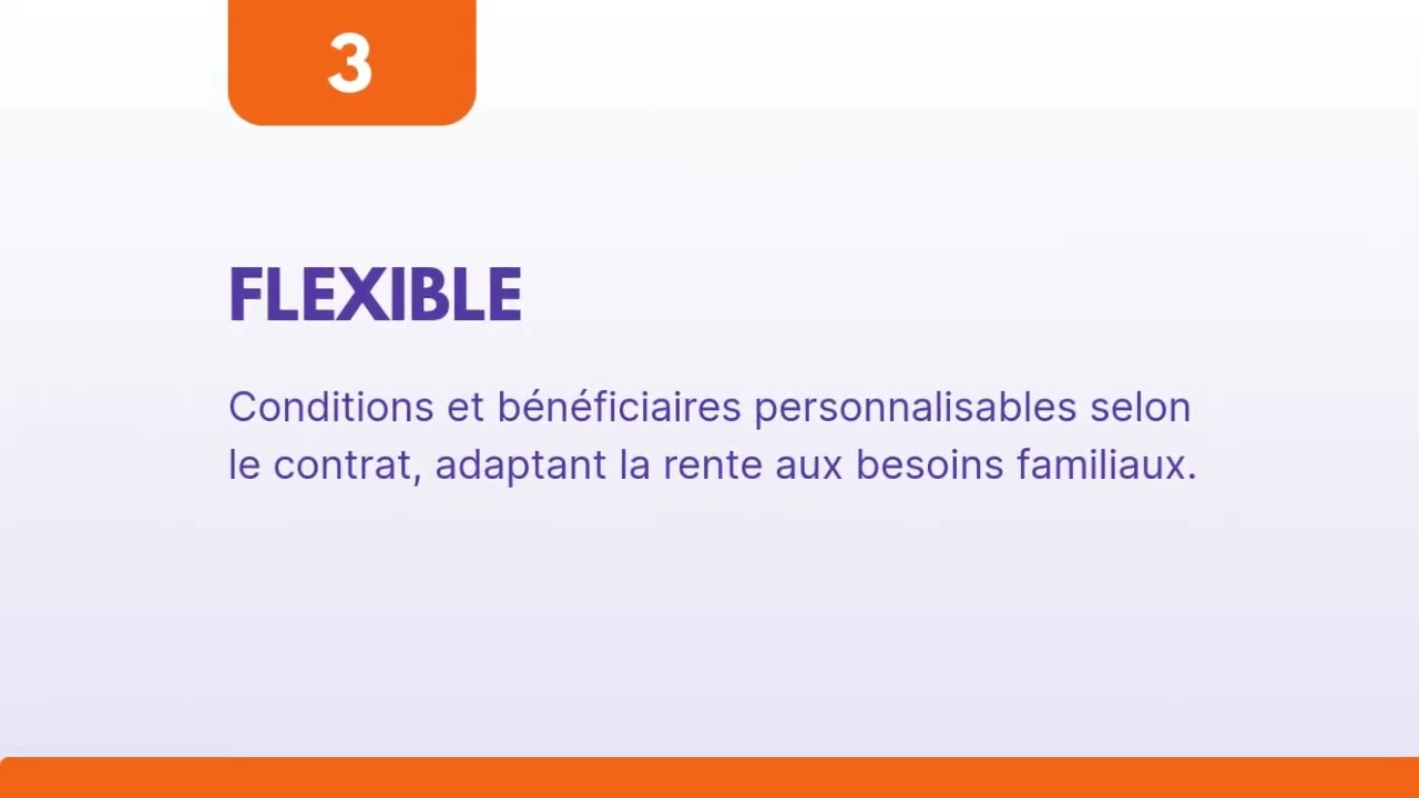La rente conjoint survivant