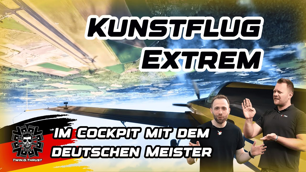 Kunstflug EXTREM! Im Cockpit mit dem deutschen Meister Marcus Extra | 4k | Onboard | Action