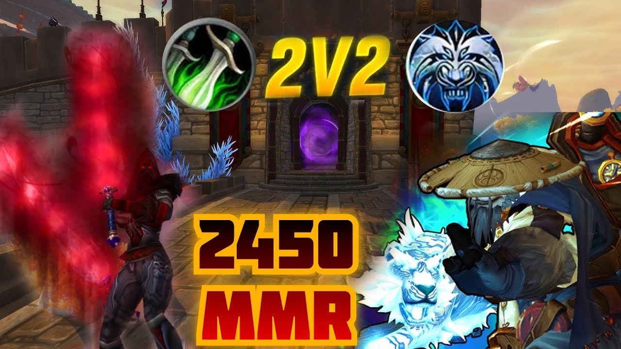 Classic Mop- Rogue/WW 2v2 Arena 2400 mmr, безумная композиция!