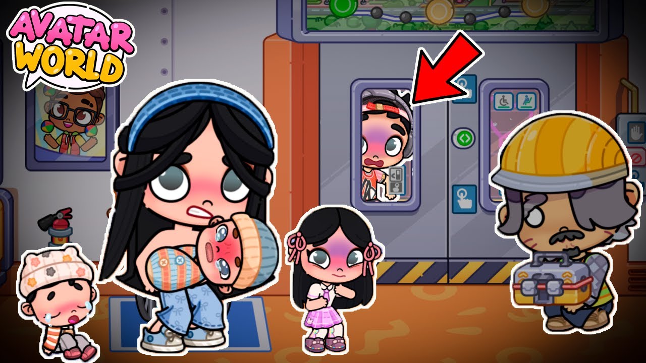 ¡¡24 HORAS ATRAPADAS EN EL TREN 😰😥!! *NUEVA CIUDAD☀️!! *en AVATAR WORLD *NALA💞