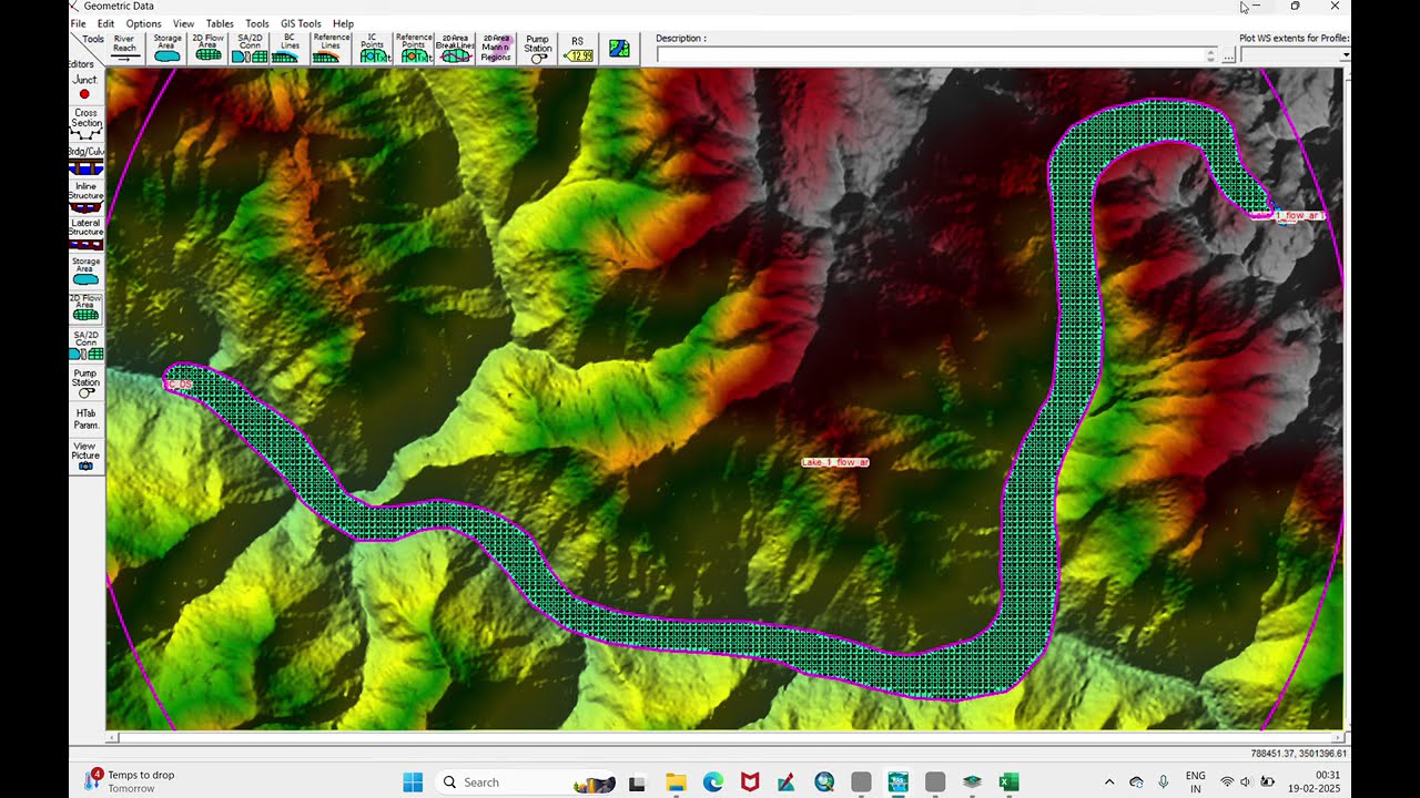 GLOF modeling | Dam break Analysis using HEC-RAS