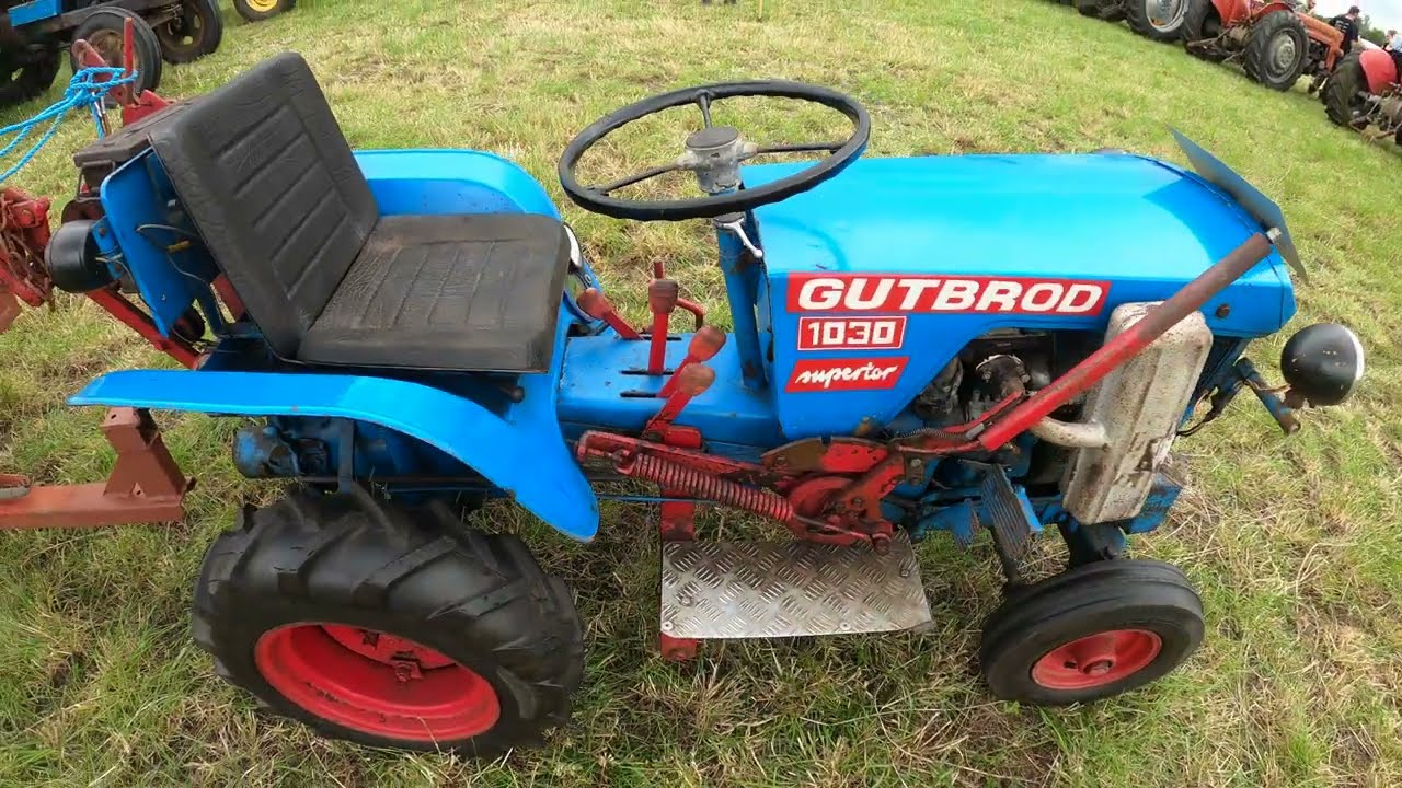 1952 Gutbrod Superior 1030 600cc 1-Cyl Petrol Mini Tractor (9 HP)