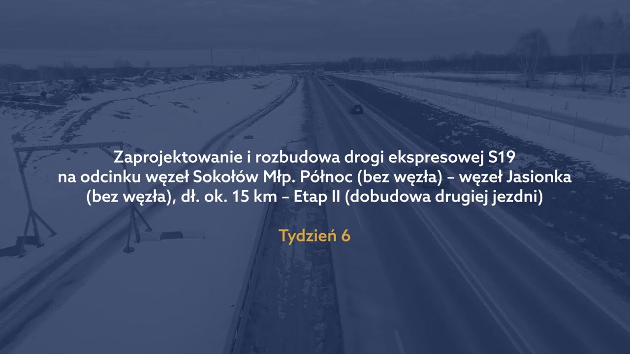 Droga S19 Sokołów Małopolski Północ – Jasionka – 10.02.2025