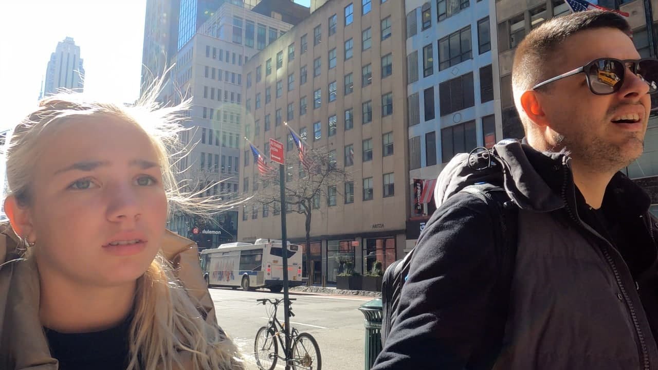 РАСПЛАКАЛАСЬ в New York, первая ссора с папой