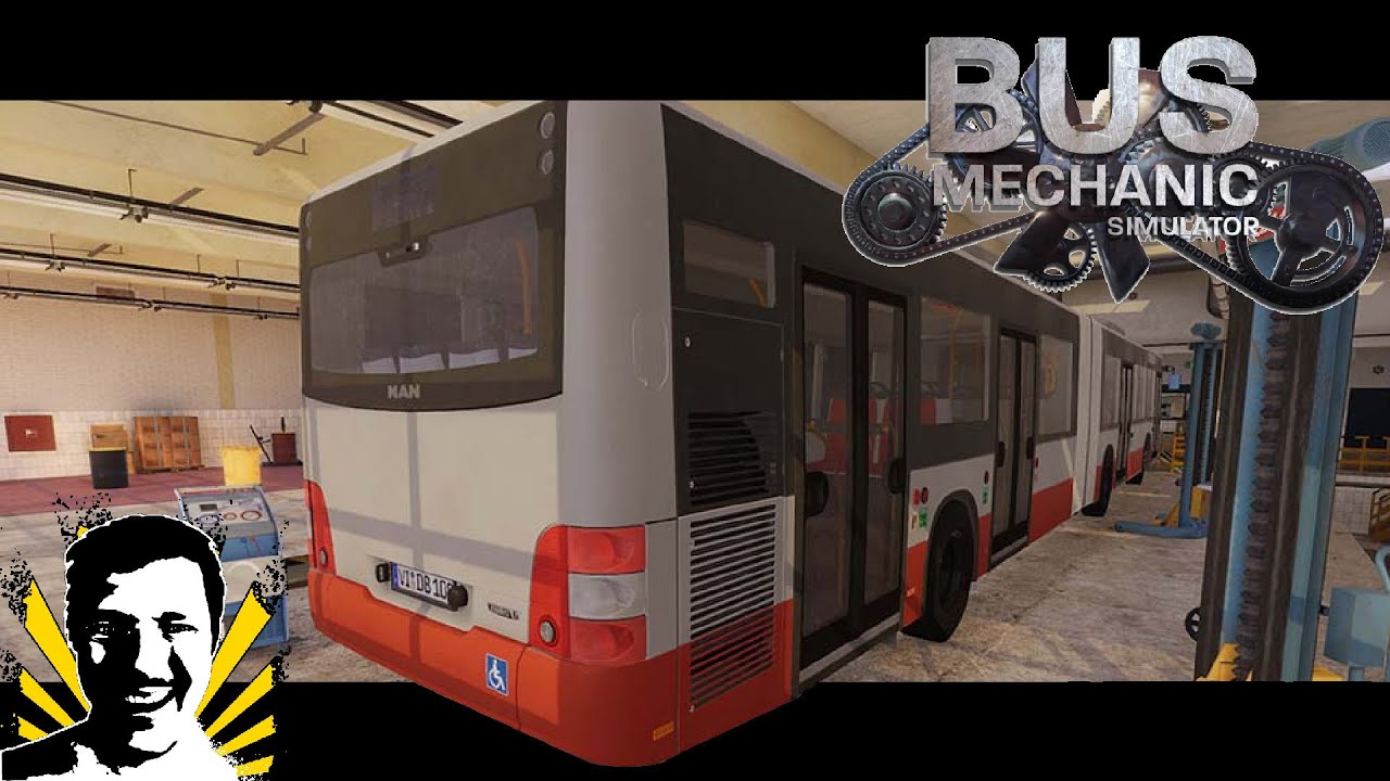 První šichta jako opravář autobusu - Bus Mechanik Simulátor CZ #01