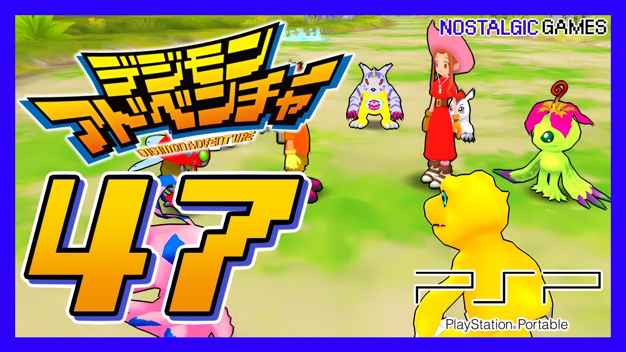 Digimon Adventure #47 | Memories of Whamon/Dangerous Game with Pinocchimon | PSP | No Commentary |