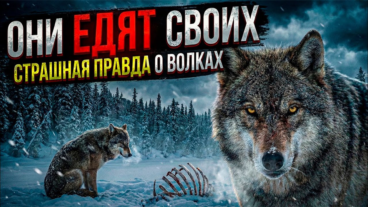 Кого стая съест первым? КАННИБАЛИЗМ СРЕДИ ВОЛКОВ!