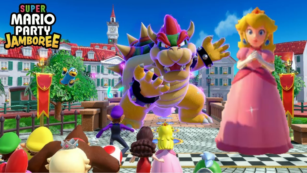 SUPER MARIO PARTY JAMBOREE Koopathlon (Peach)
