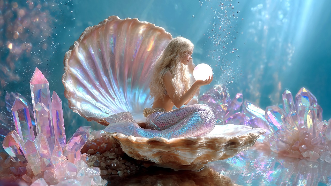 Mermaids of the Crystal Ocean - 285Hz Cellular Healing Frequency