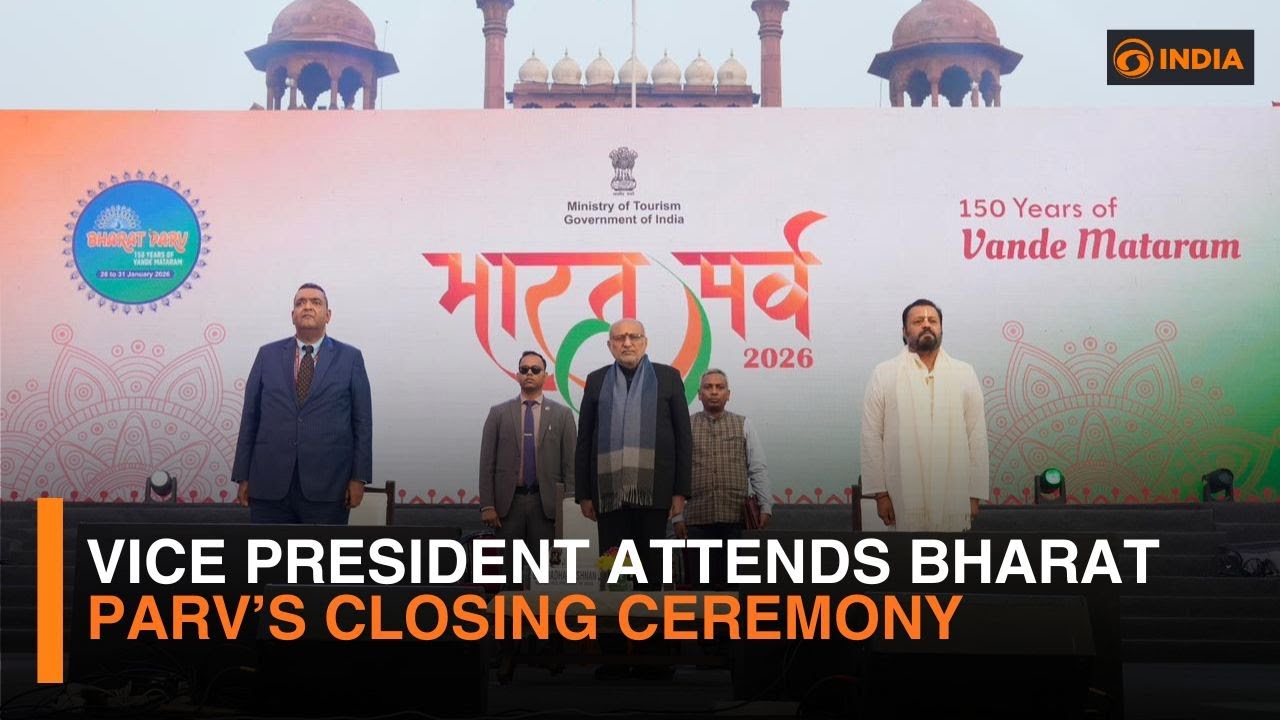 Bharat Parv Celebrates 150 Years Of Vande Mataram | Vice President Attends Closing Ceremony