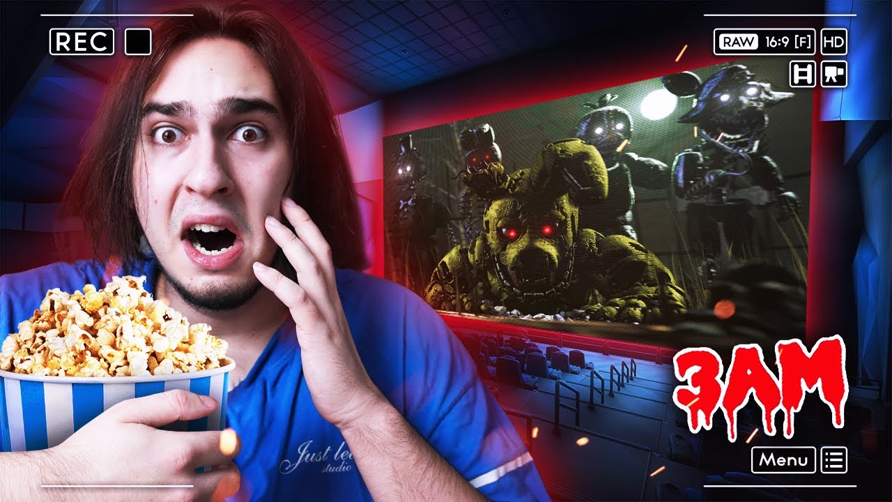 GECE 3'te SAKIN FNAF FİLMİ İZLEMEYİN !! 🐻 | GERÇEK HAYATTA FREDDY