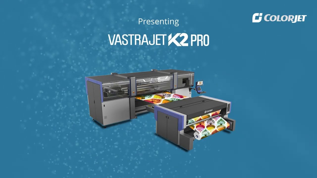 ColorJet VastraJet K2 Pro – High-Speed Direct-to-Fabric Digital Textile Printer