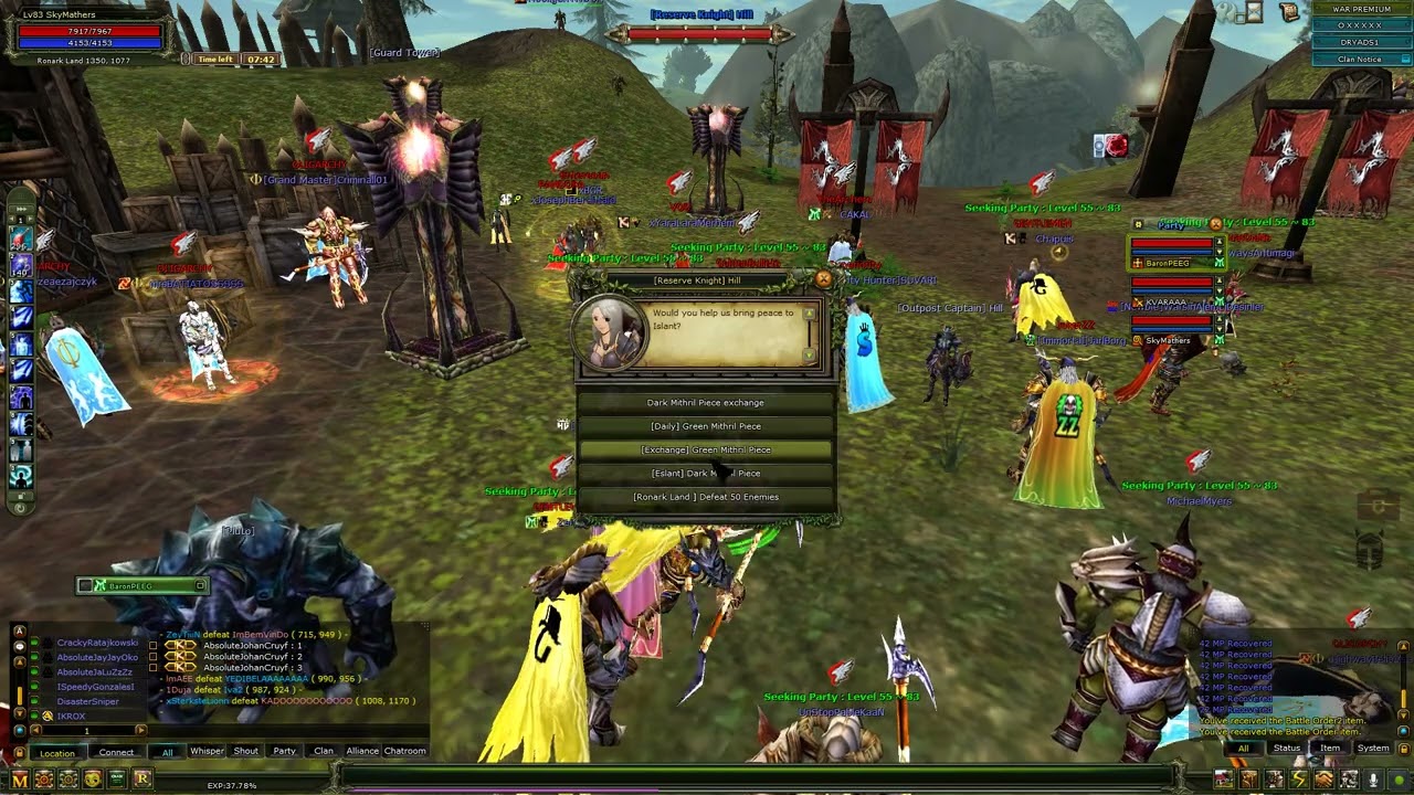 Knight Online CZ 50 KİL GÖREV BUG ALINAMAMA SORUNU (TİCKET ATILDI CVB GELDİ)