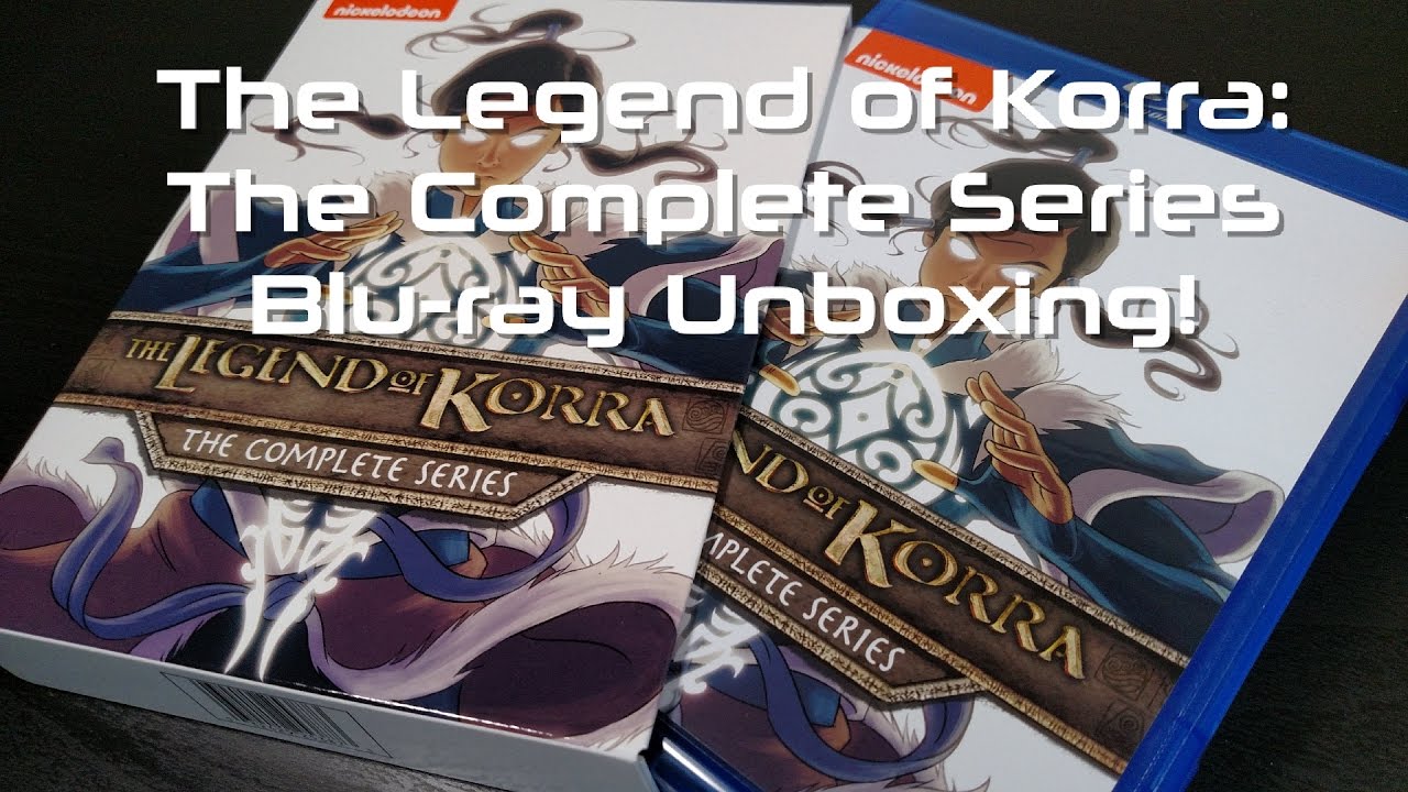 The Legend of Korra: The Complete Series Blu-ray Unboxing