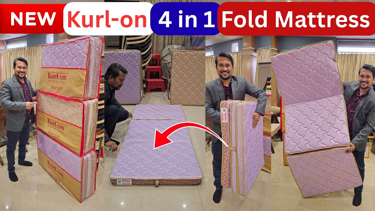 Kurlon Aaram Fold Mattress Unboxing Review With Price 2026!