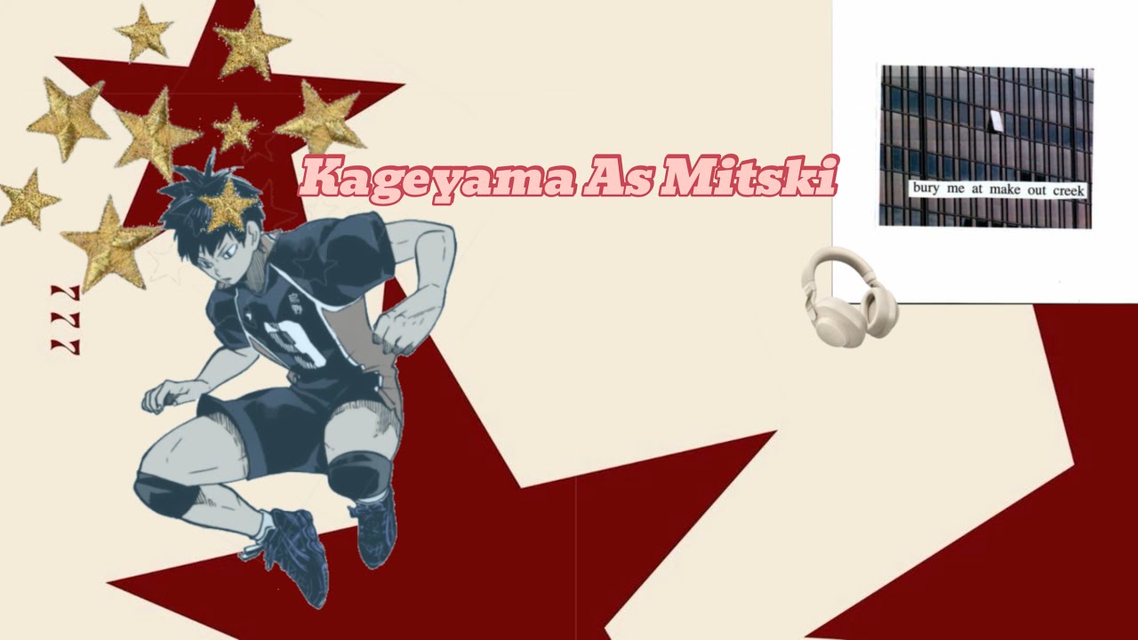 |Kageyama as Mitski| ⋆ ˚｡⋆୨୧˚🍮
