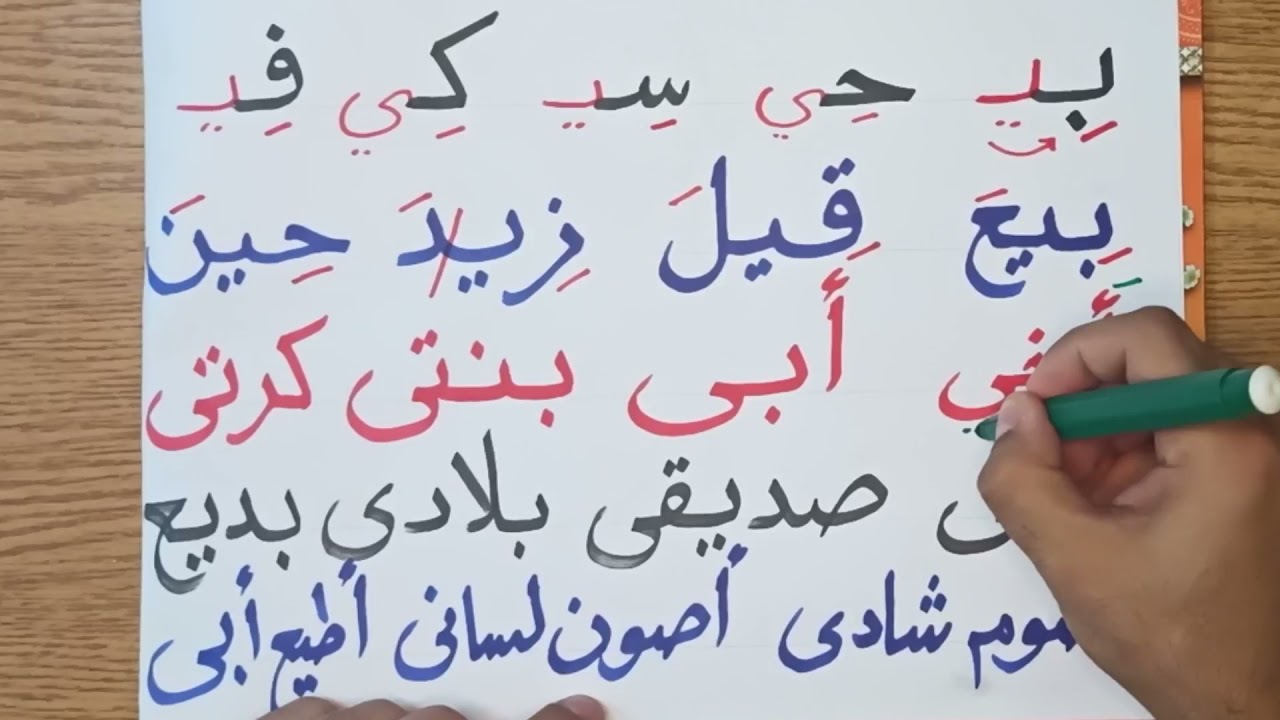 ١٧-تعليم القراءة والكتابة للمبتدئين|المد بالياء وشرح مبسط |الدرس السابع عشر