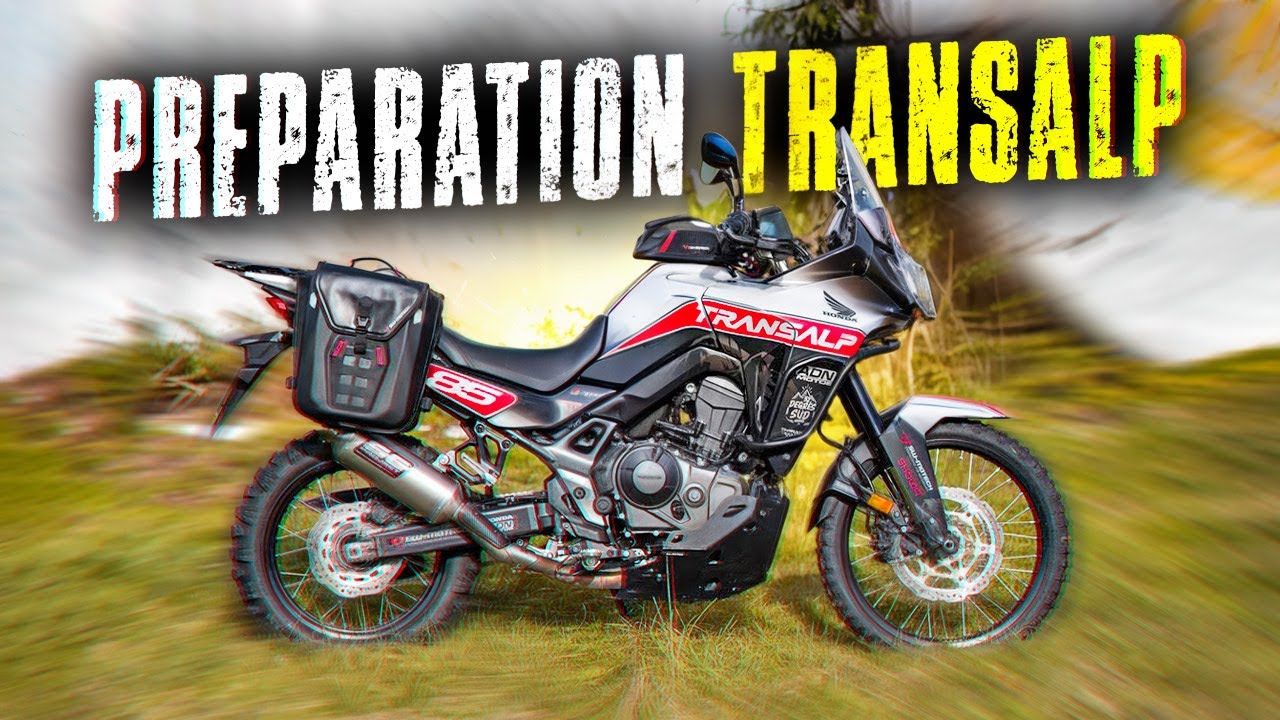 HONDA 750 TRANSALP - LA PRÉPARATION COMPLÈTE !
