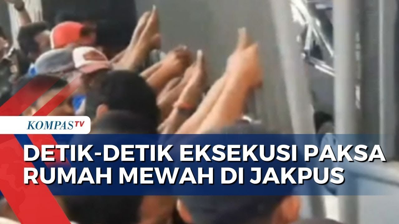 Petugas Juru Sita PN Jakpus Eksekusi Paksa Rumah Mewah di Menteng!