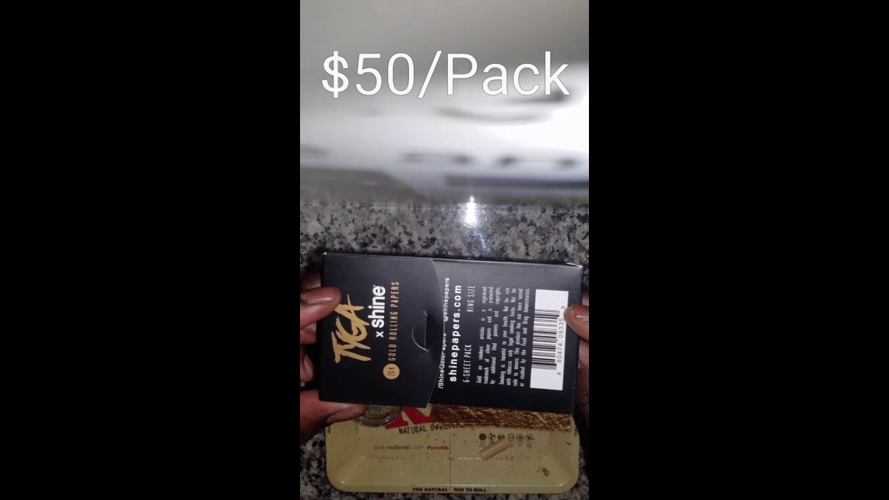 SHINE 24K GOLD ROLING PAPERS