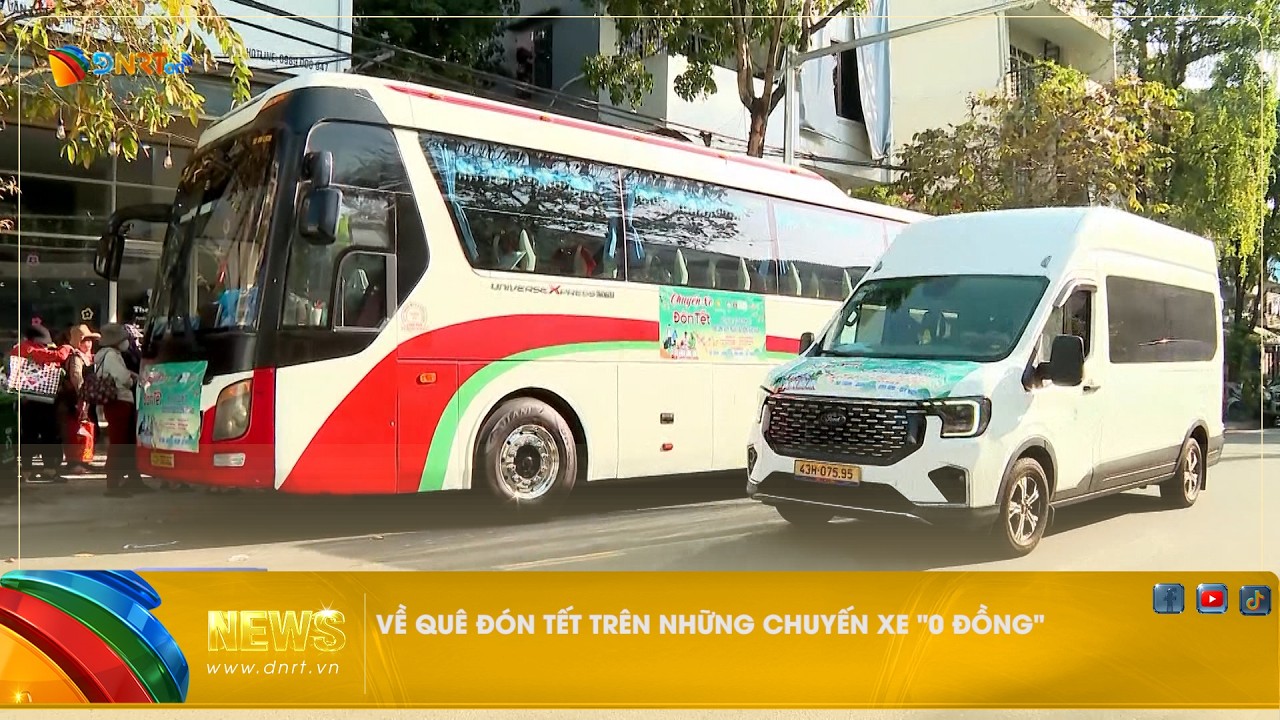 VỀ QUÊ ĐÓN TẾT TRÊN NHỮNG CHUYẾN XE 0 ĐỒNG