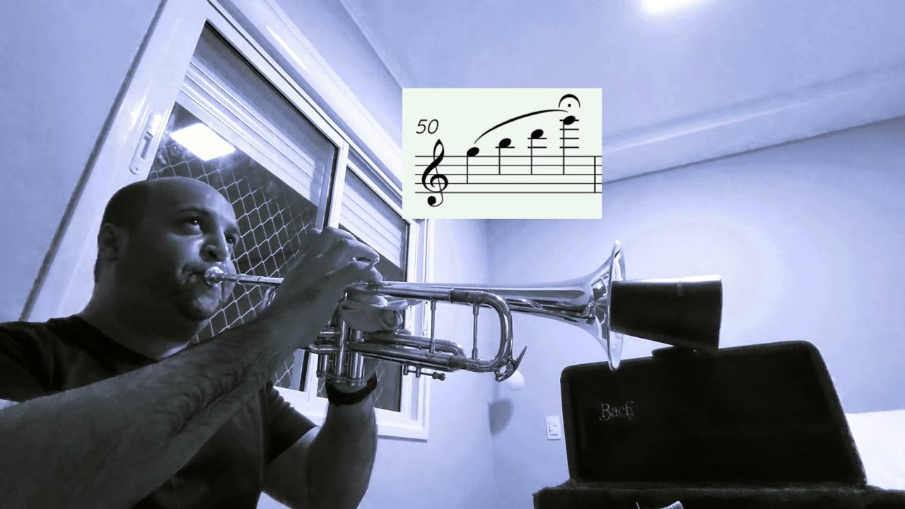 Expanding high notes on trumpet till double high C