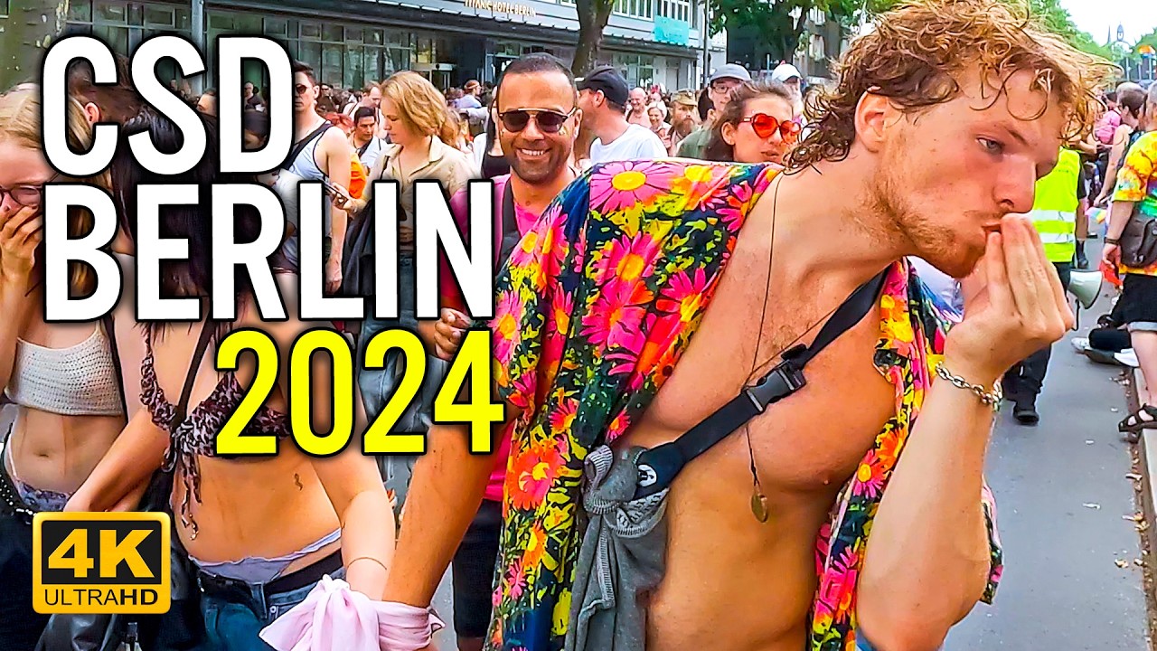 Berlin CSD 2024 PRIDE March 🏳️&zwj;🌈 | Christopher Street Day Parade (Part 2/4) | LGBTQ+ Celebration